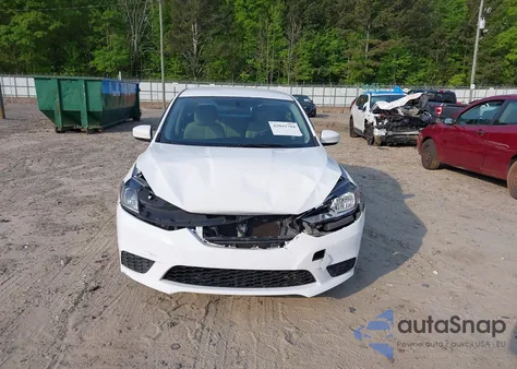 2017 Nissan Sentra S из США, поврежденный, VIN 3N1AB7AP3HY306536